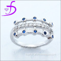 925 sterling silver factory OEM low price crown engagement ring